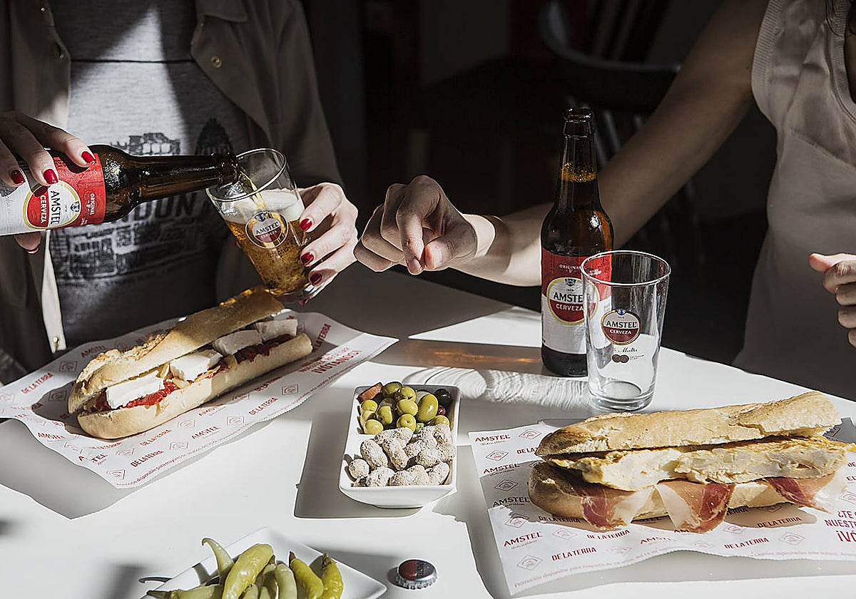 Imagen del almuerzo típico valenciano