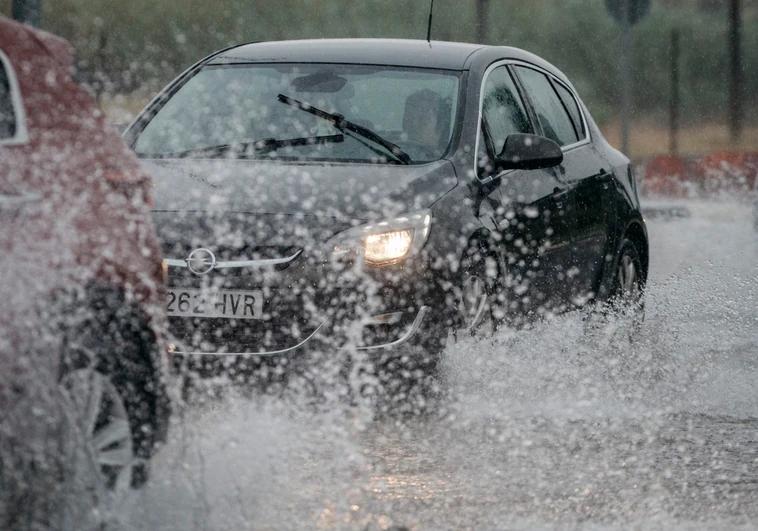 Las tormentas serán especialmente fuertes en la zona sur de Castilla y León