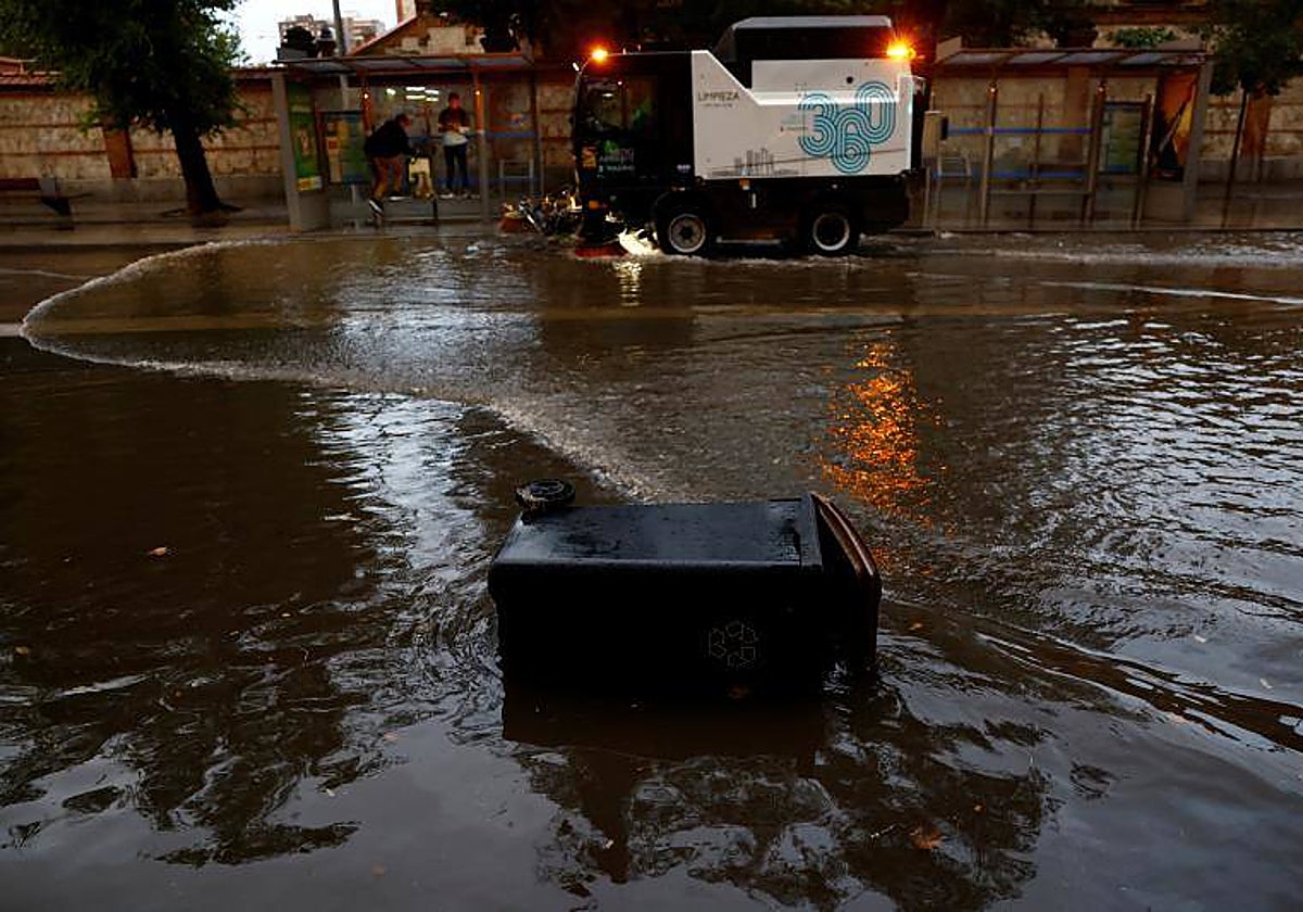 Durante la madrugada se han producido fuertes lluvias en Madrid