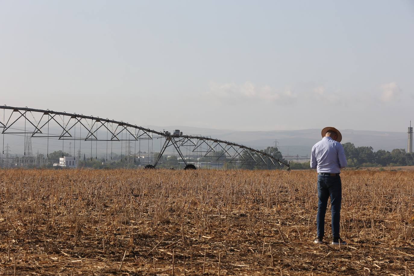 La visita de los ministros de Agricultura de la UE a la innovadora finca de Rabanales