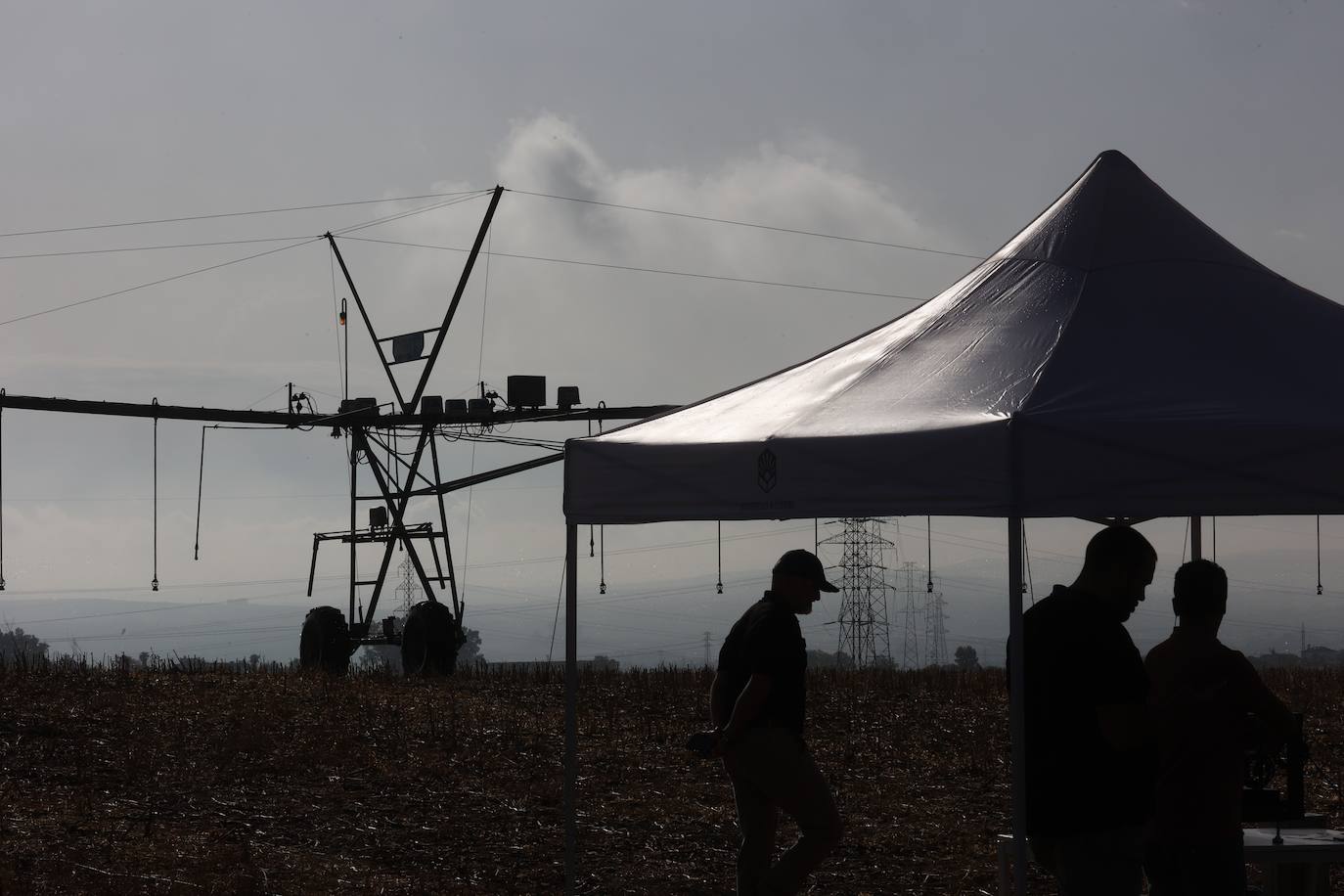 La visita de los ministros de Agricultura de la UE a la innovadora finca de Rabanales