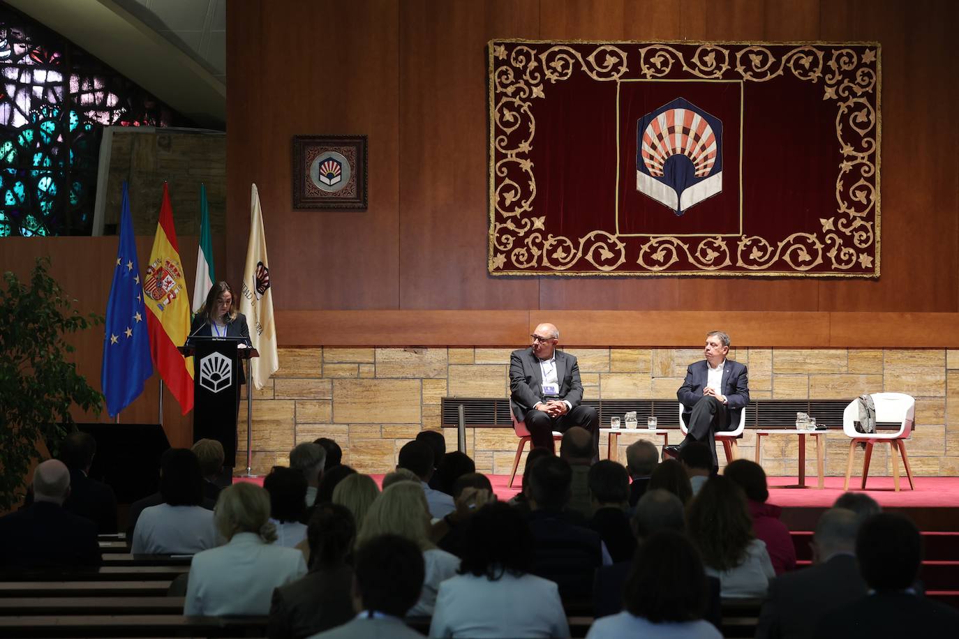 La visita de los ministros de Agricultura de la UE a la innovadora finca de Rabanales