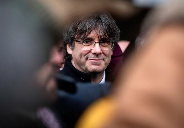 El expresidente de la Generalitat Carles Puigdemont