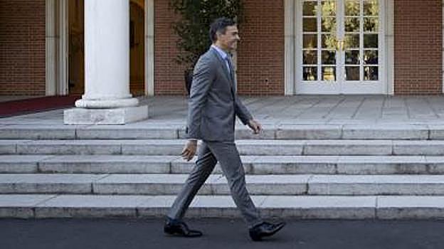 El presidente del Gobierno en funciones y líder socialista, Pedro Sánchez