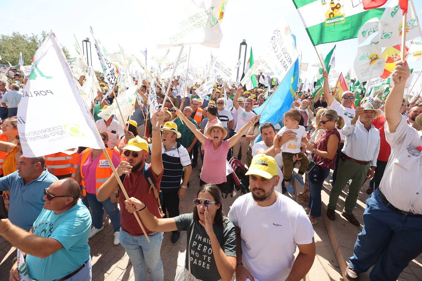 Fotos: El campo estalla en Córdoba frente a los ministros de la UE