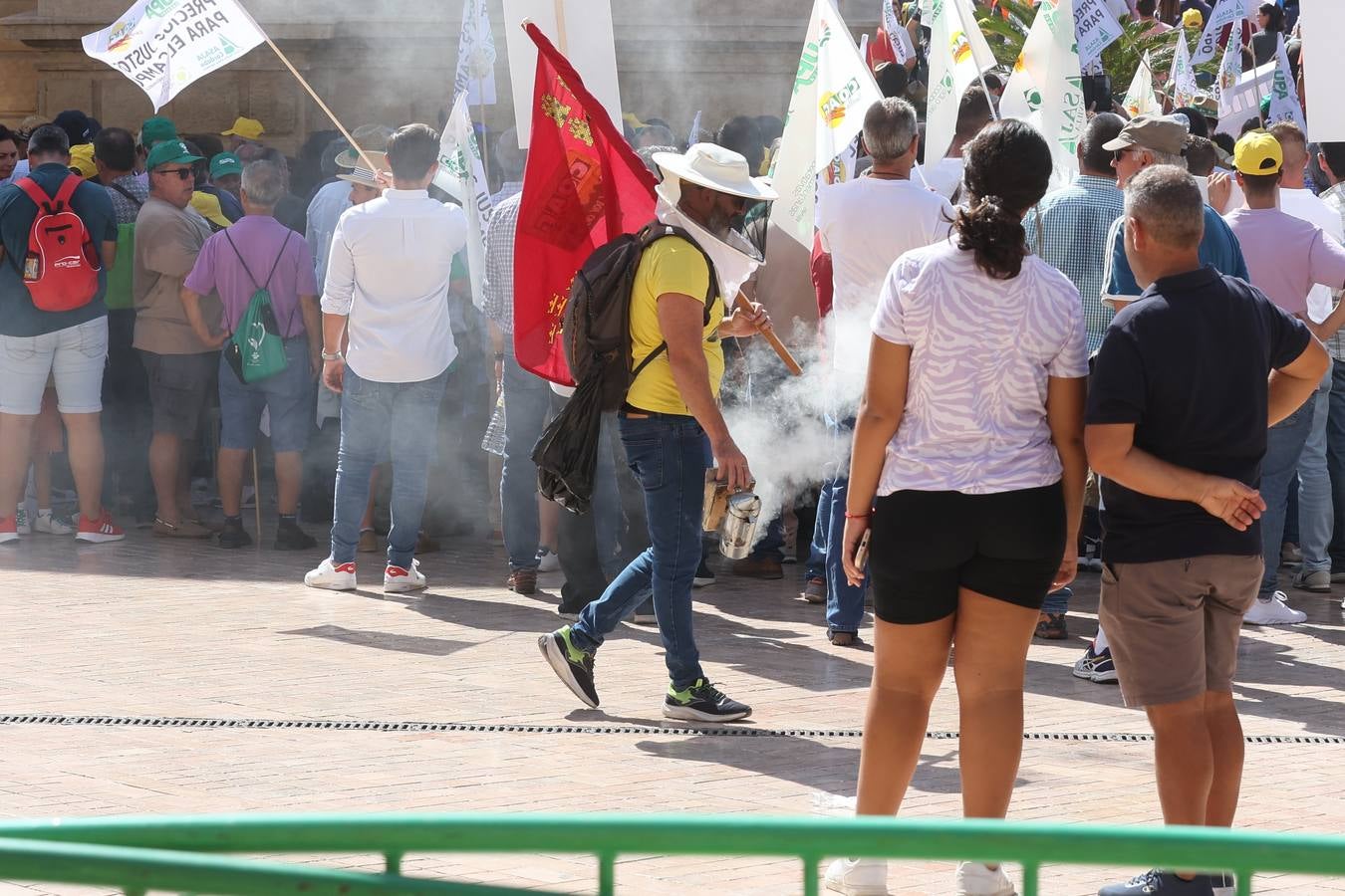Fotos: El campo estalla en Córdoba frente a los ministros de la UE