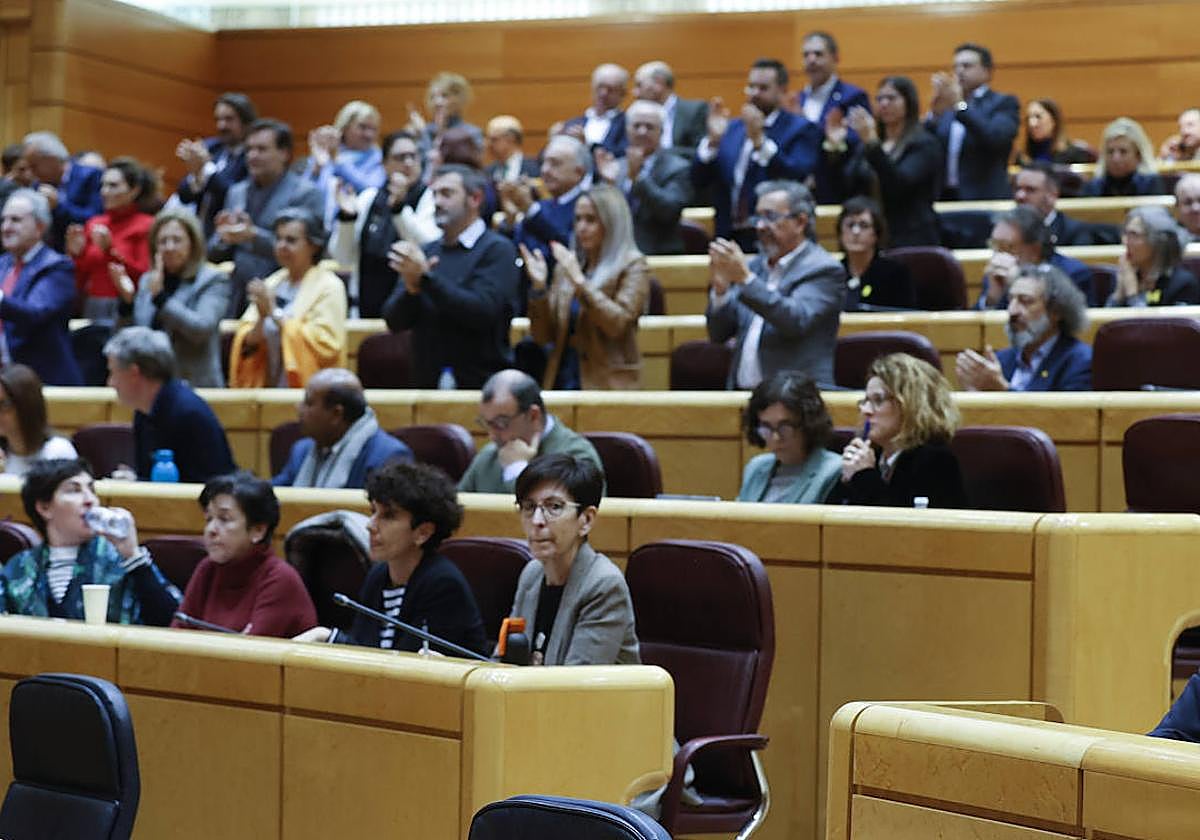 Imagen de un pleno del Senado.