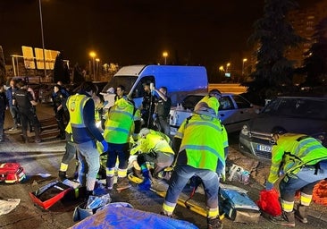 Bandas latinas: tres trinitarios acuchillan a un hombre en la puerta de su casa de Vallecas
