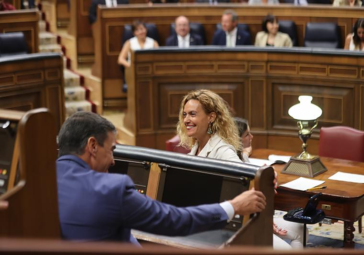 Meritxell Batet, en la constitución del actual Congreso, en agosto, tras dejar la Presidencia de la Cámara Baja