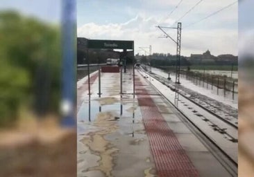 Vuelve la circulación de tren entre Madrid y Toledo y el AVE a Andalucía tras el paso de la DANA