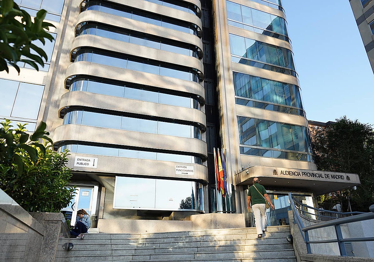 Imagen de archivo de la Audiencia Provincial de Madrid