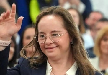 La primera diputada con síndrome de Down: «No hay que dar nada por perdido»