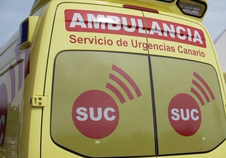 Imagen de archivo de una ambulancia del Servicio de Urgencias de Canarias (SUC)