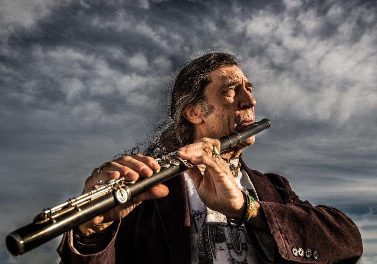 El compositor, saxofonista y flautista Jorge Pardo