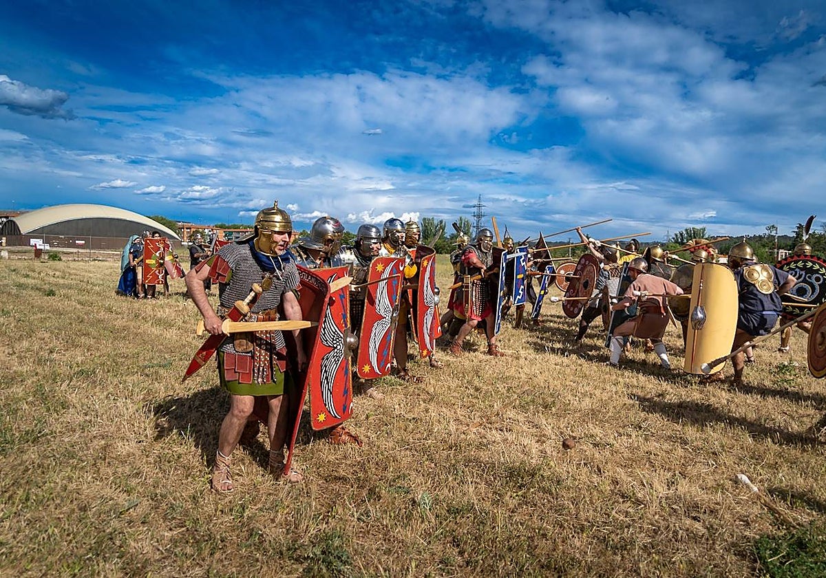 Recreación de una legión romana en Complutum