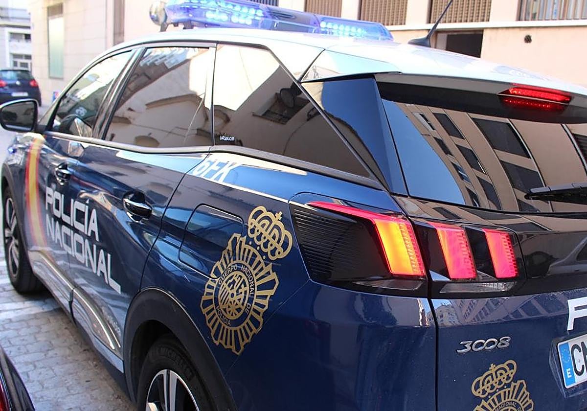 Coche patrulla de la Policía Nacional