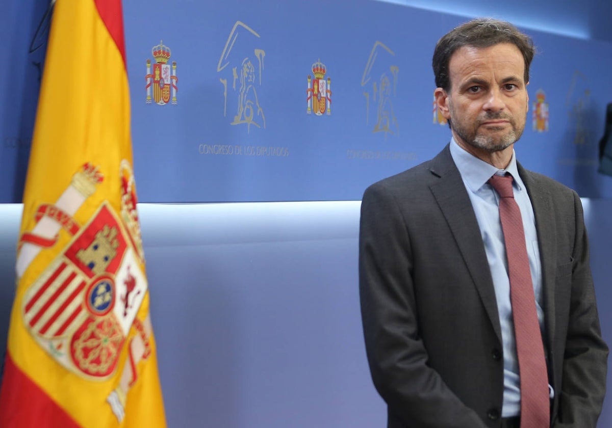 Jaume Asens, en 2019, en el Congreso de los Diputados