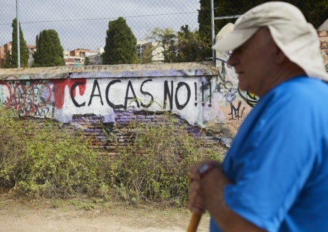 Imagen secundaria 1 - El entorno de la ermita de Santa María La Antigua sufre una larga lista de actos vandálicos