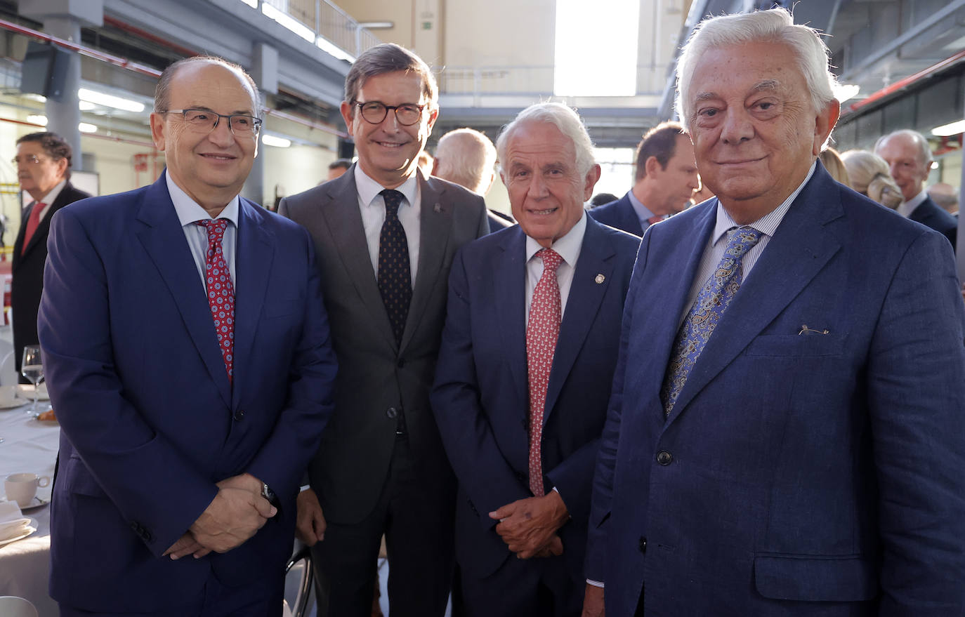 José Castro, Jorge Paradela, Antonio Pascual y Francisco Herrero
