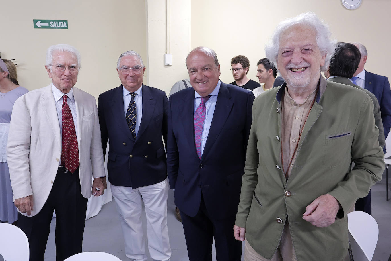  Rafael Atienza, Enrique Moreno de la Cova, Luis Miguel Martin Rubio y Alejandro Rojas Marcos
