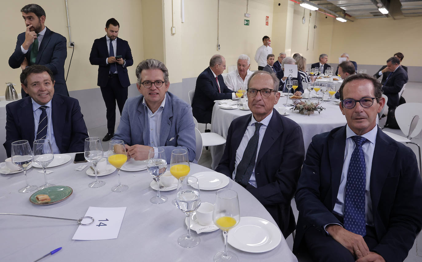 Joaquín Caro, José Luis de Alcaraz, José Luis de Pablo y Jorge Jiménez