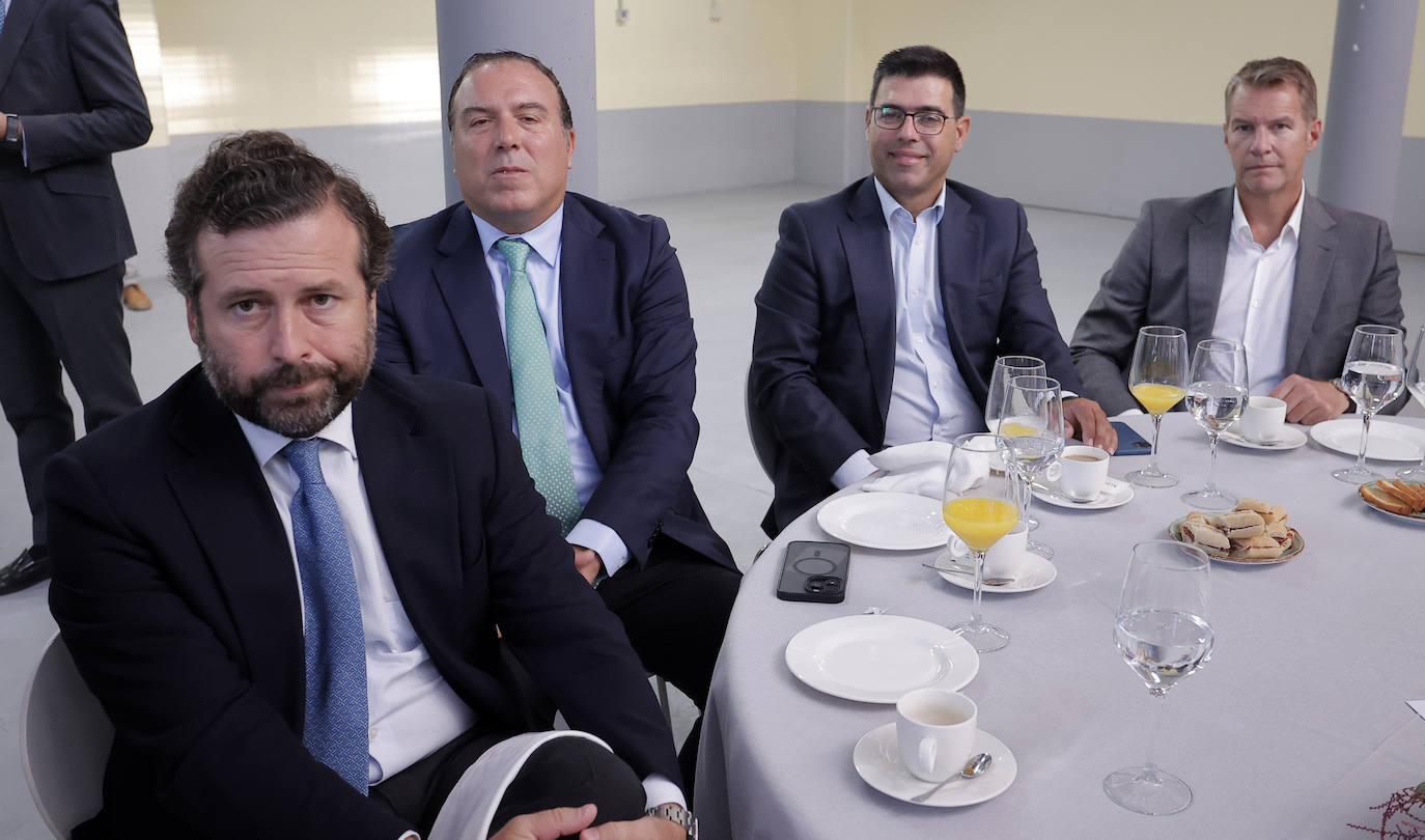 Carlos Jacinto, Gustavo Fuentes, José Joaquín Delgado y Joaquín Francisco Bueno