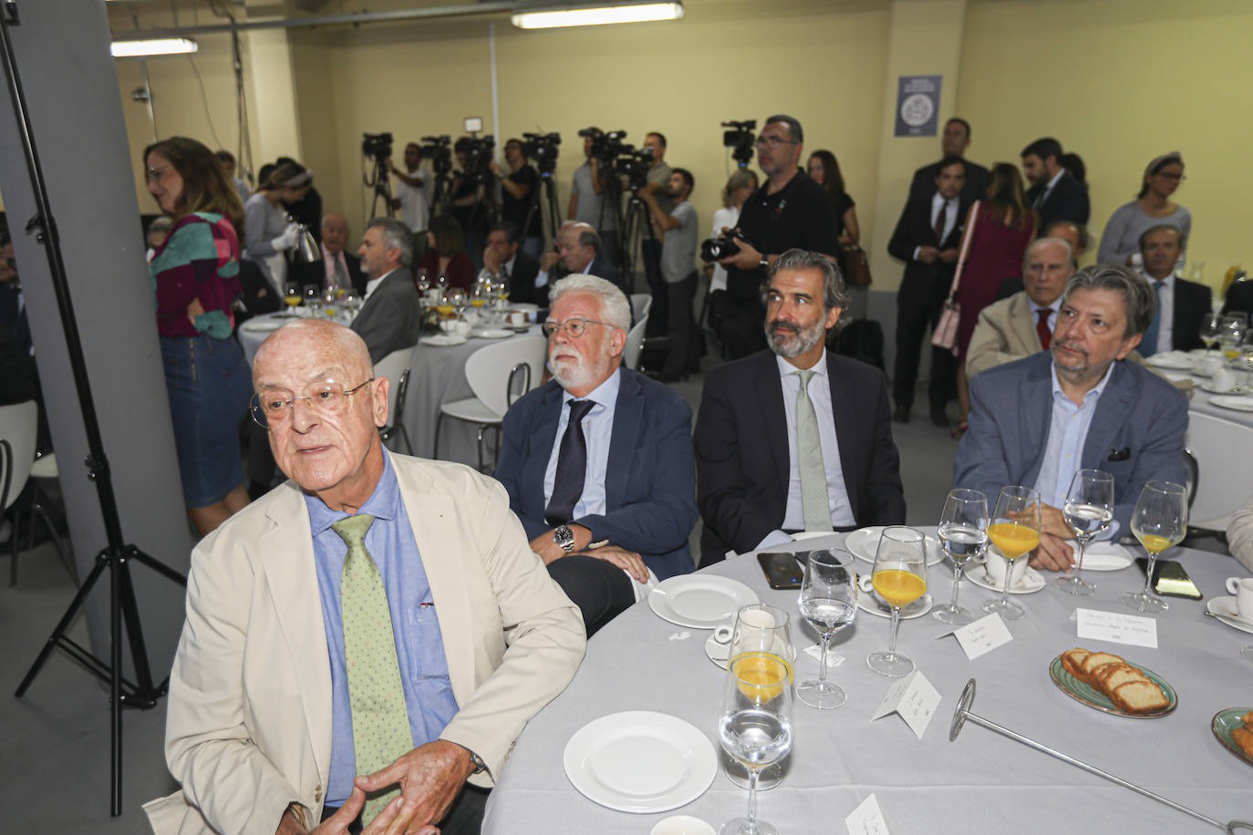 Manuel Cepeda, Ricardo Serra, Sebastián Torres e Ignacio Camacho