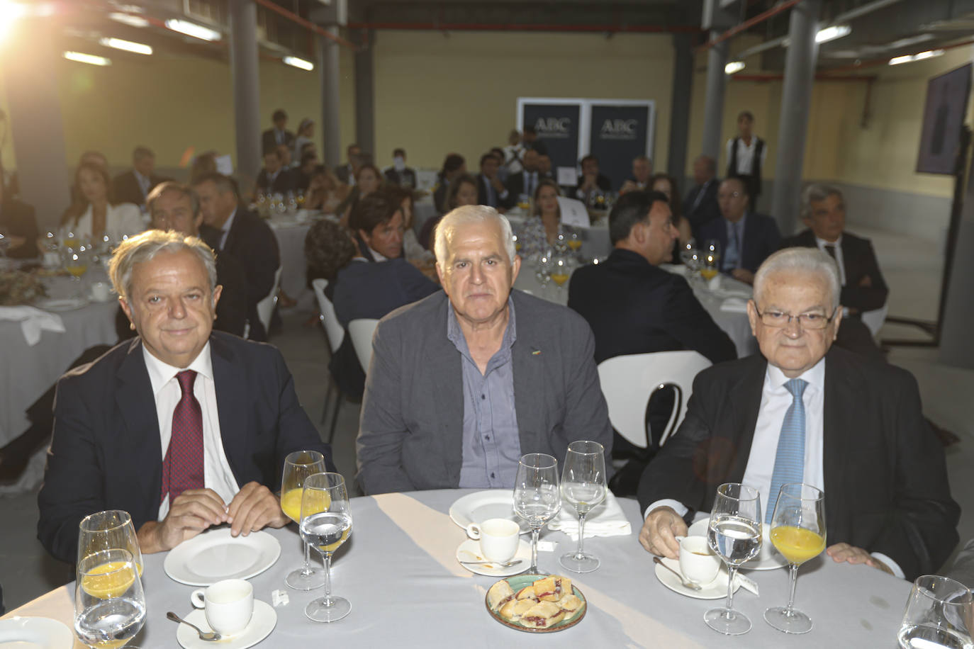 Salvador Fuentes, Miguel López y Juan Cano