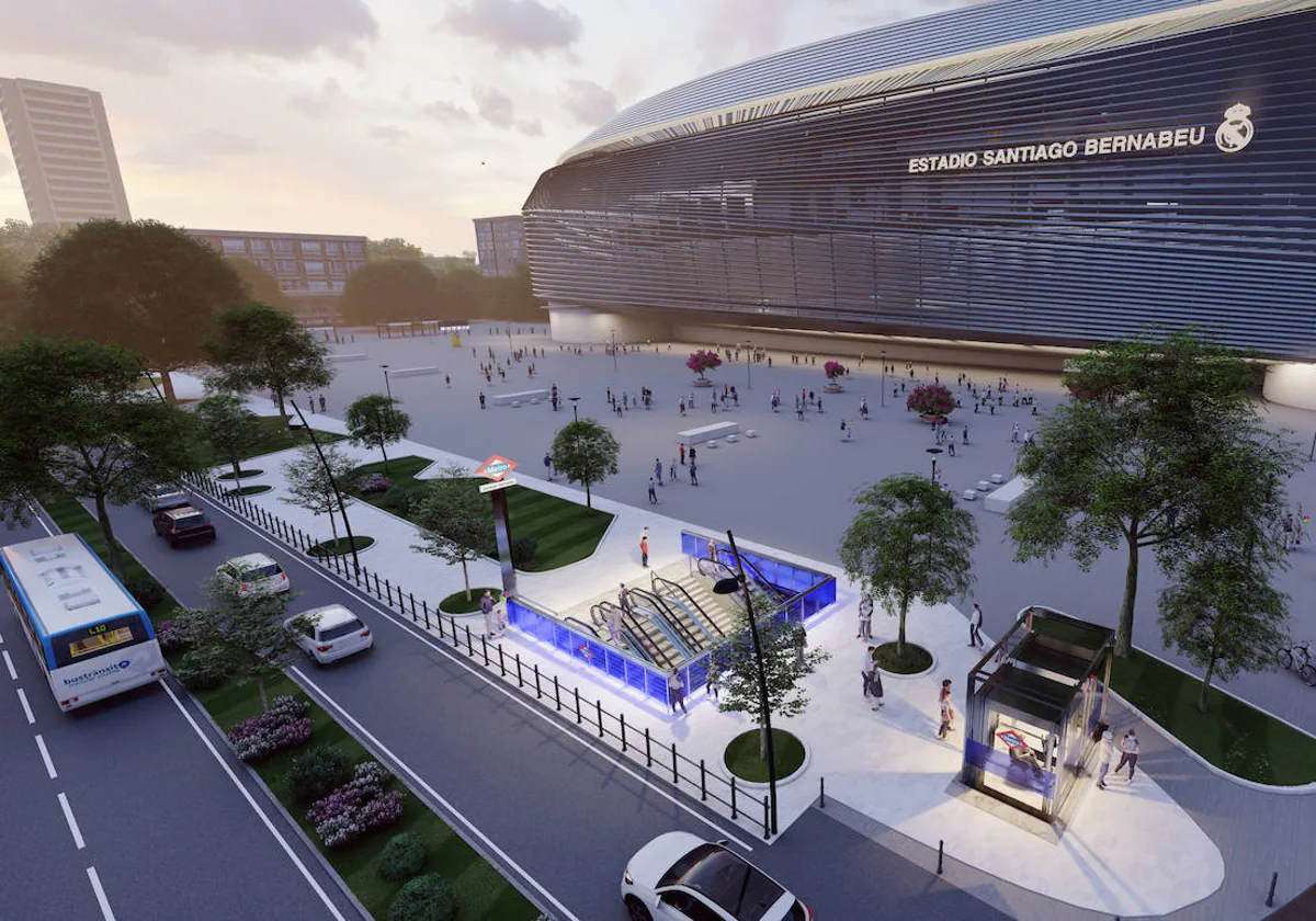 La metamorfosis del Santiago Bernabéu: de 'Nuevo Chamartín' a estadio de  élite