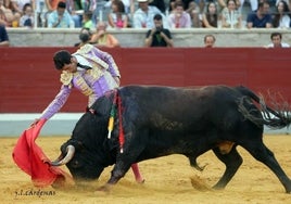 El novillero García Pulido, triunfador en la feria de Villaseca de la Sagra