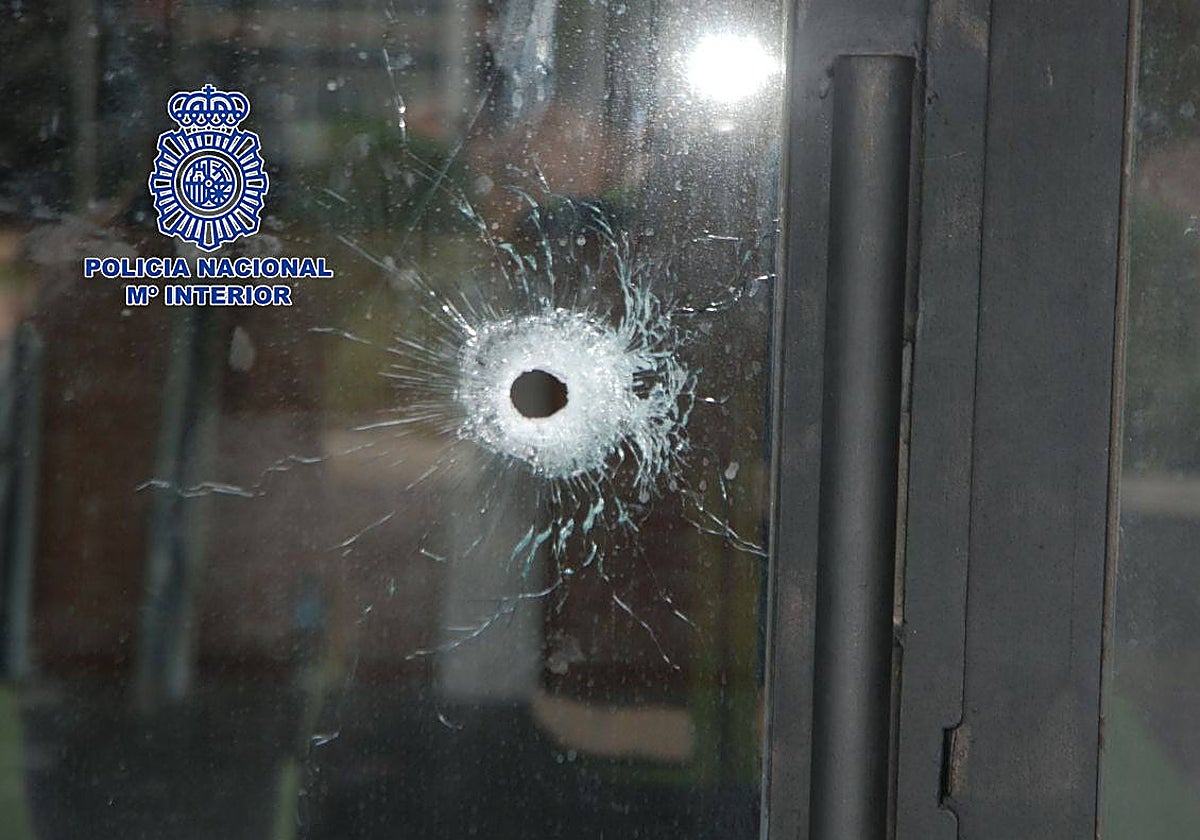 Uno de los disparos en el bar de copas