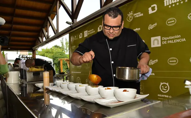 José Gregorio Figueredo, durante el concurso