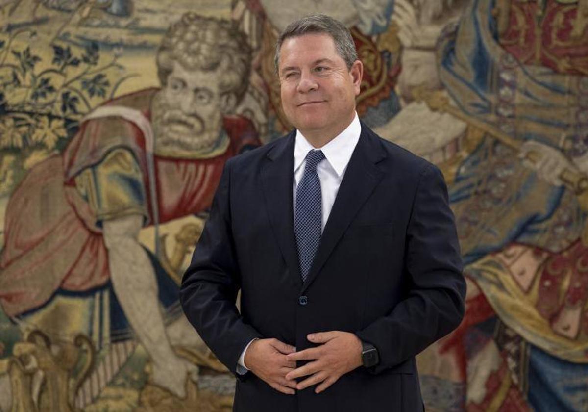 El presidente de Castilla-La Mancha, Emiliano García-Page