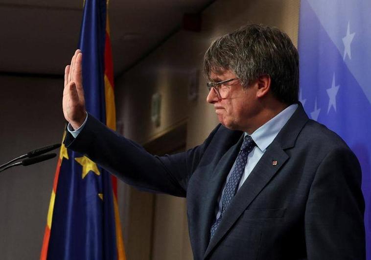 El expresidente de Cataluña Carles Puigdemont