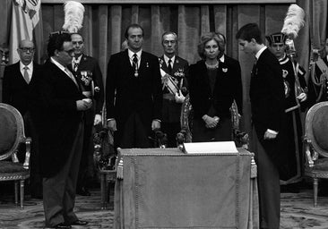 El precedente de la jura de la Constitución por el entonces Príncipe Felipe hace 37 años
