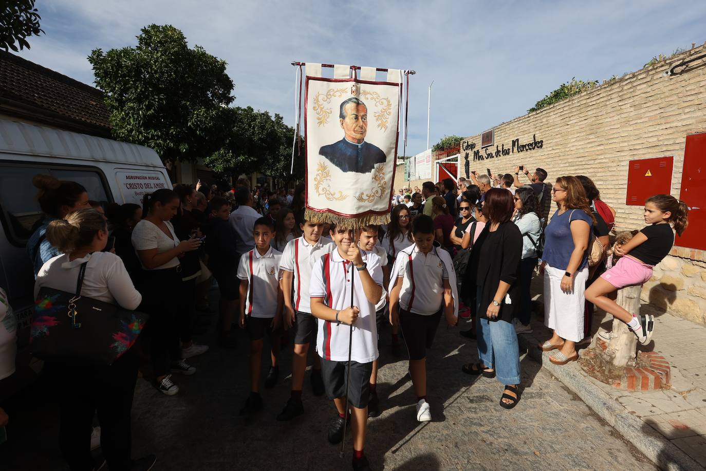 Fotos: La procesión infantil del colegio de las Mercedarias de Córdoba