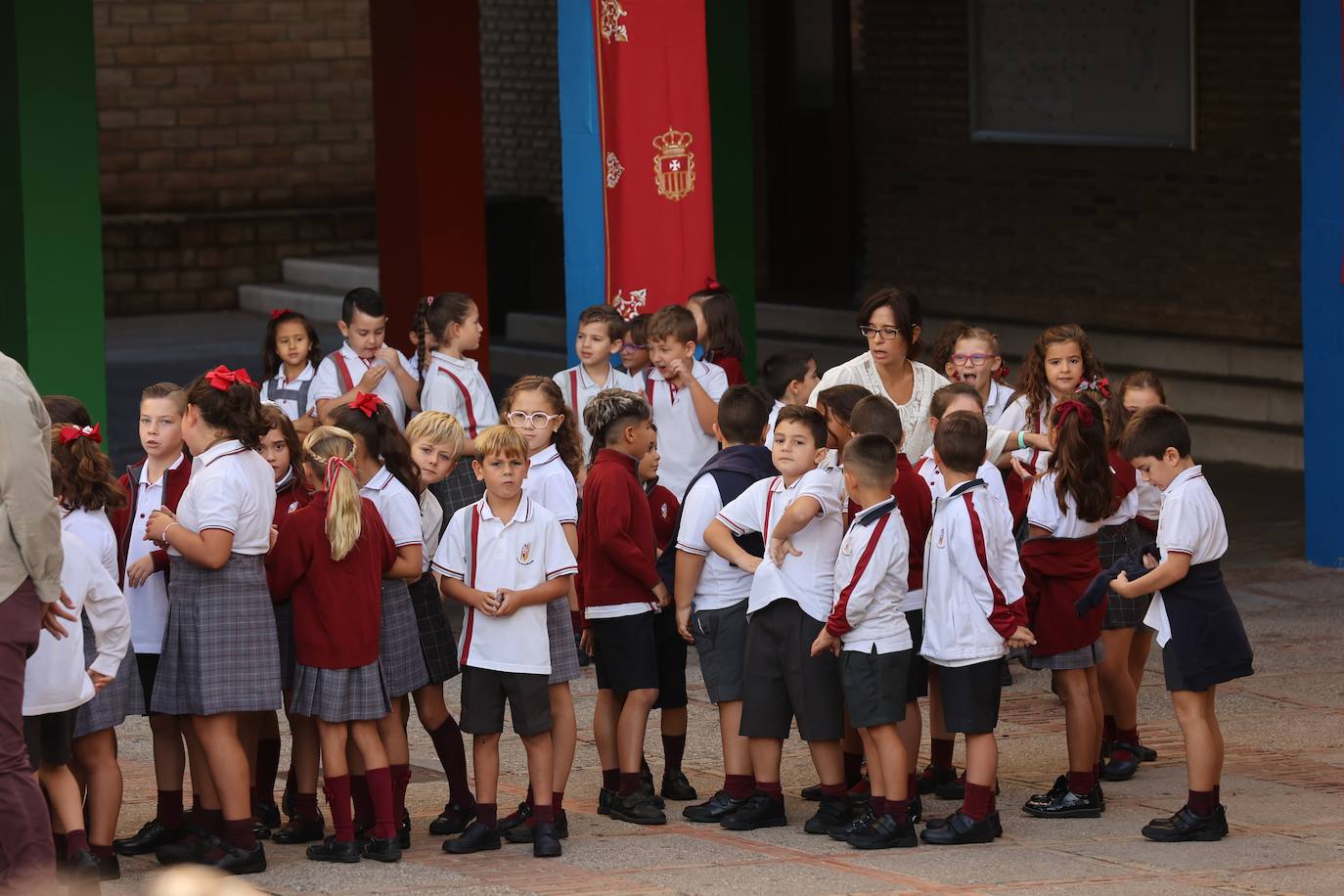 Fotos: La procesión infantil del colegio de las Mercedarias de Córdoba