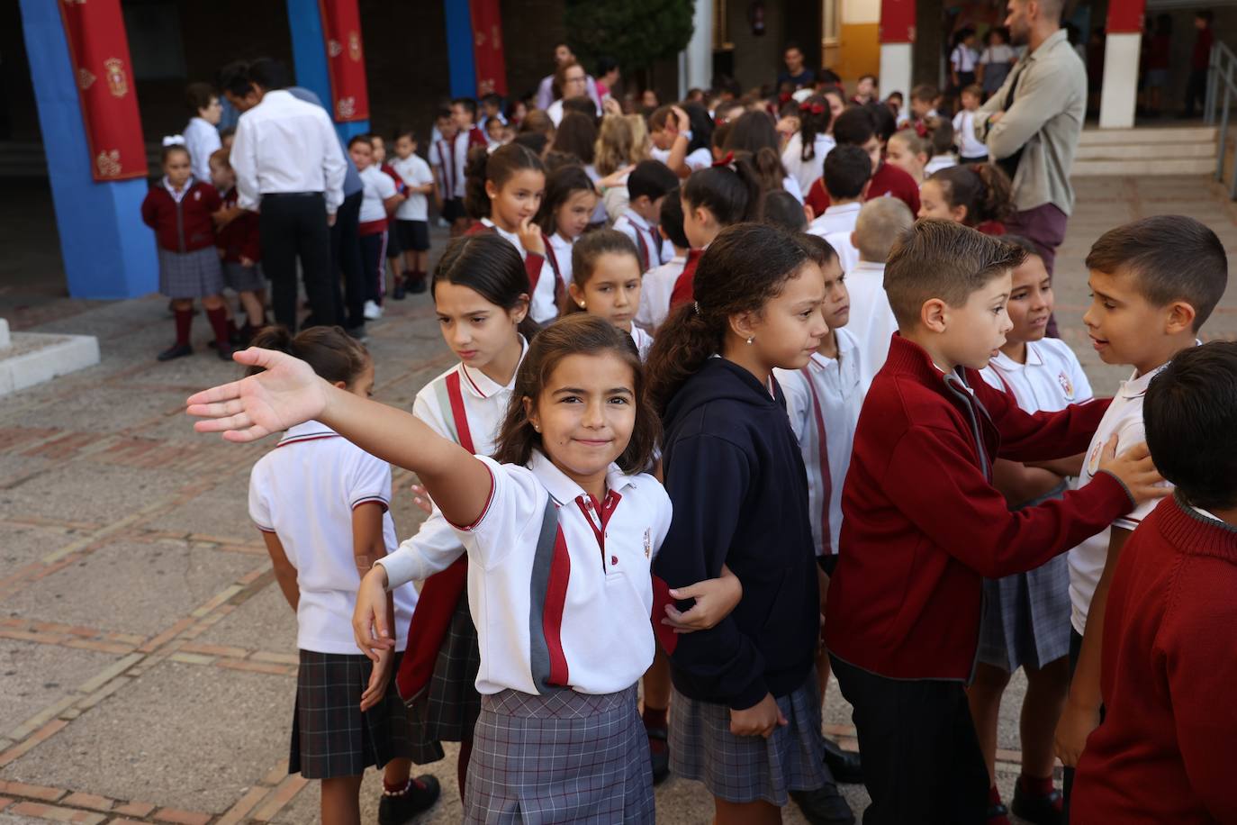 Fotos: La procesión infantil del colegio de las Mercedarias de Córdoba