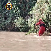 Hallan el cadáver del hombre desaparecido hace una semana tras ser arrastrado por una riada en Valencia
