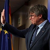 Puigdemont confía en la «amnistía total»: «Por muchas puertas que revienten, no podrán con nuestras convicciones»