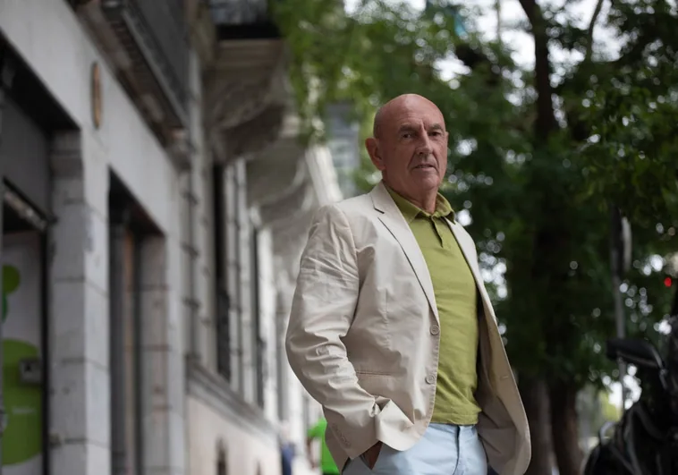 Iñaki Arteta en la calle Alcalá de Madrid