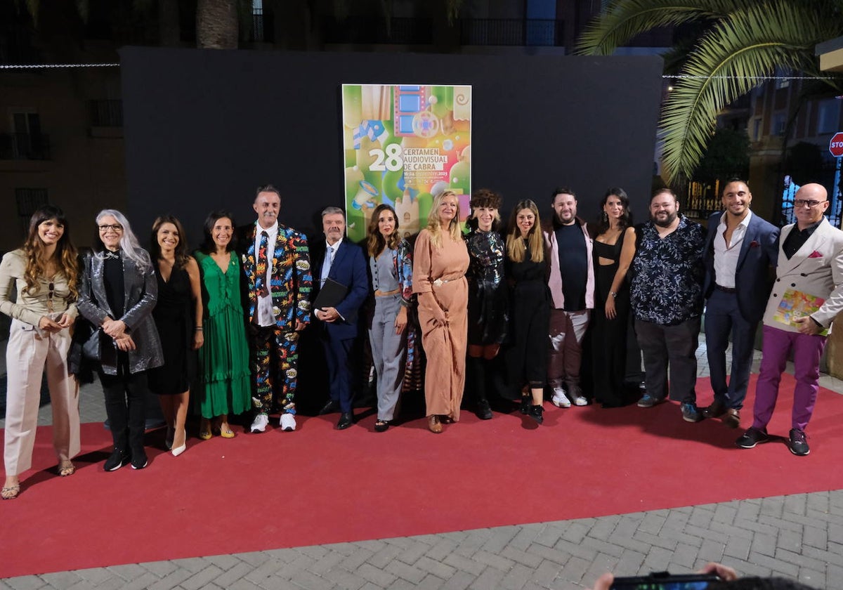 Premiados en la gala del Certamen Audiovisual de Cabra