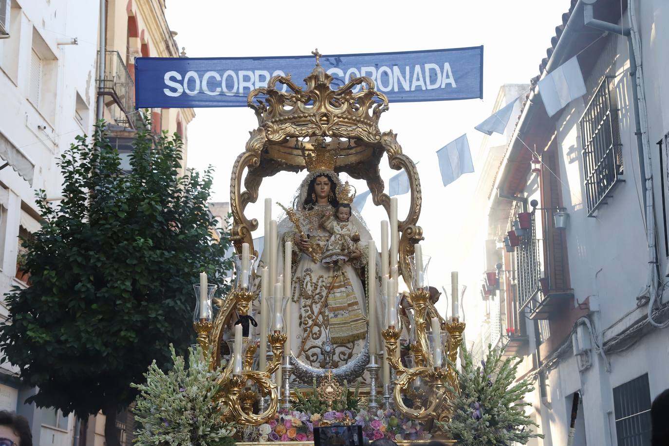 Fotos: la festiva procesión de Nuestra Señora del Socorro