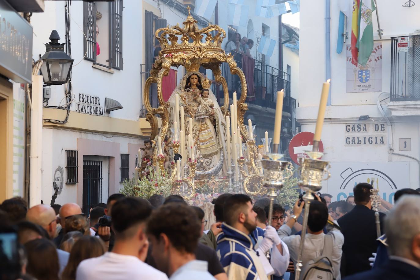 Fotos: la festiva procesión de Nuestra Señora del Socorro