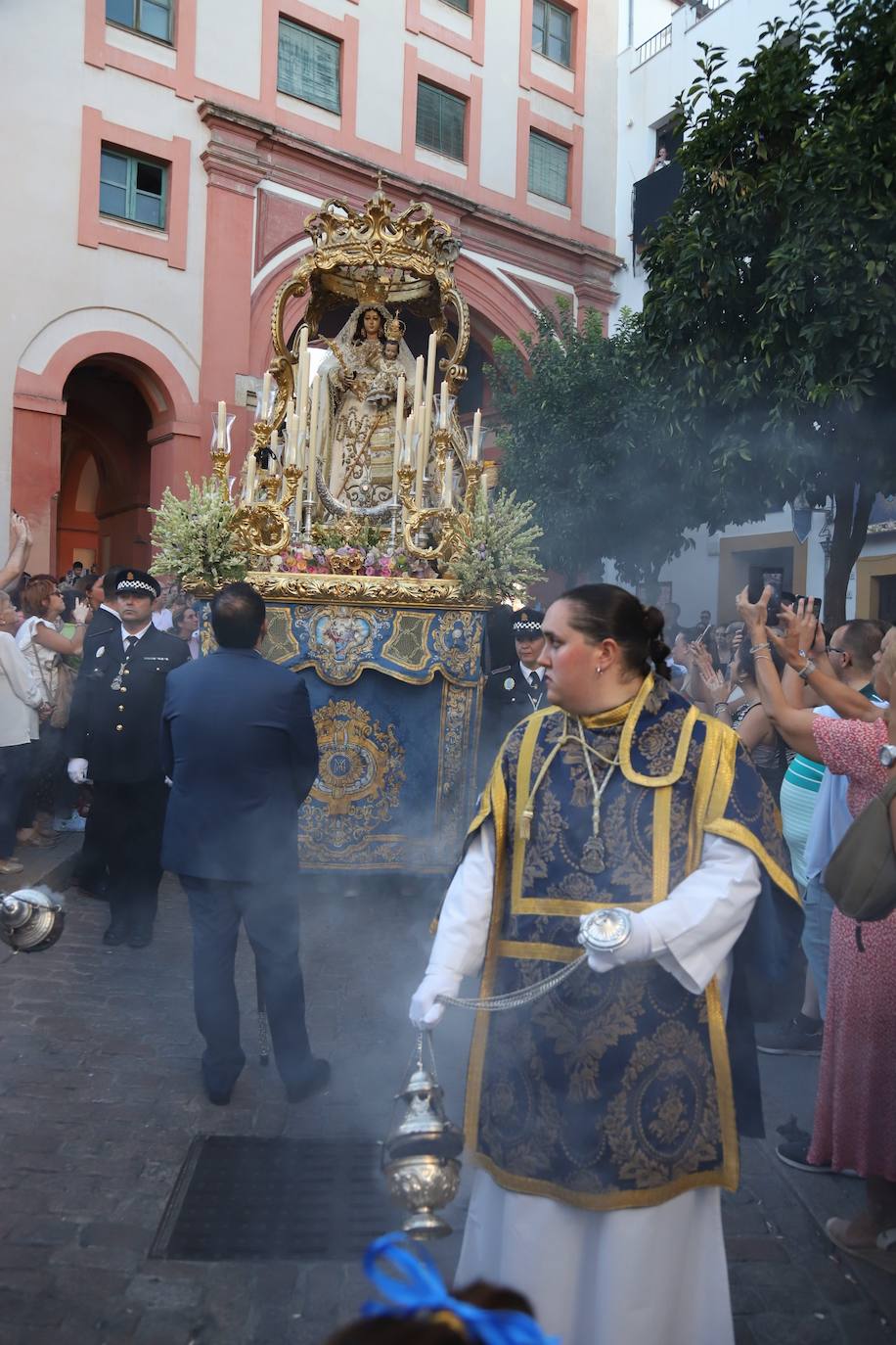 Fotos: la festiva procesión de Nuestra Señora del Socorro