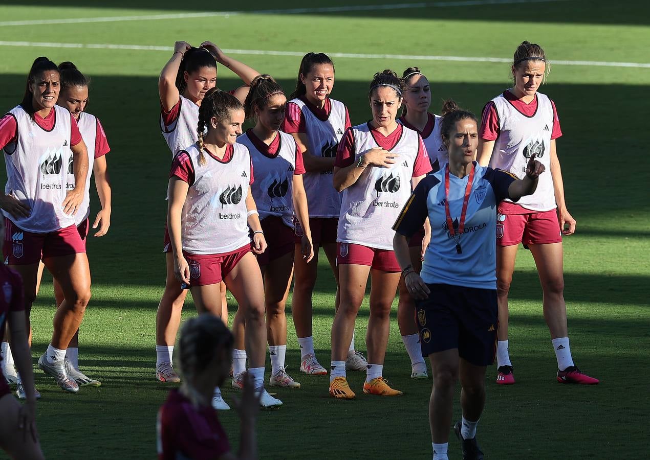 Las mejores imágenes del entrenamiento de España en El Arcángel