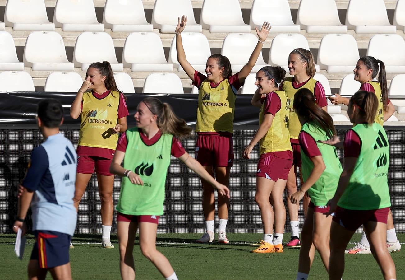 Las mejores imágenes del entrenamiento de España en El Arcángel