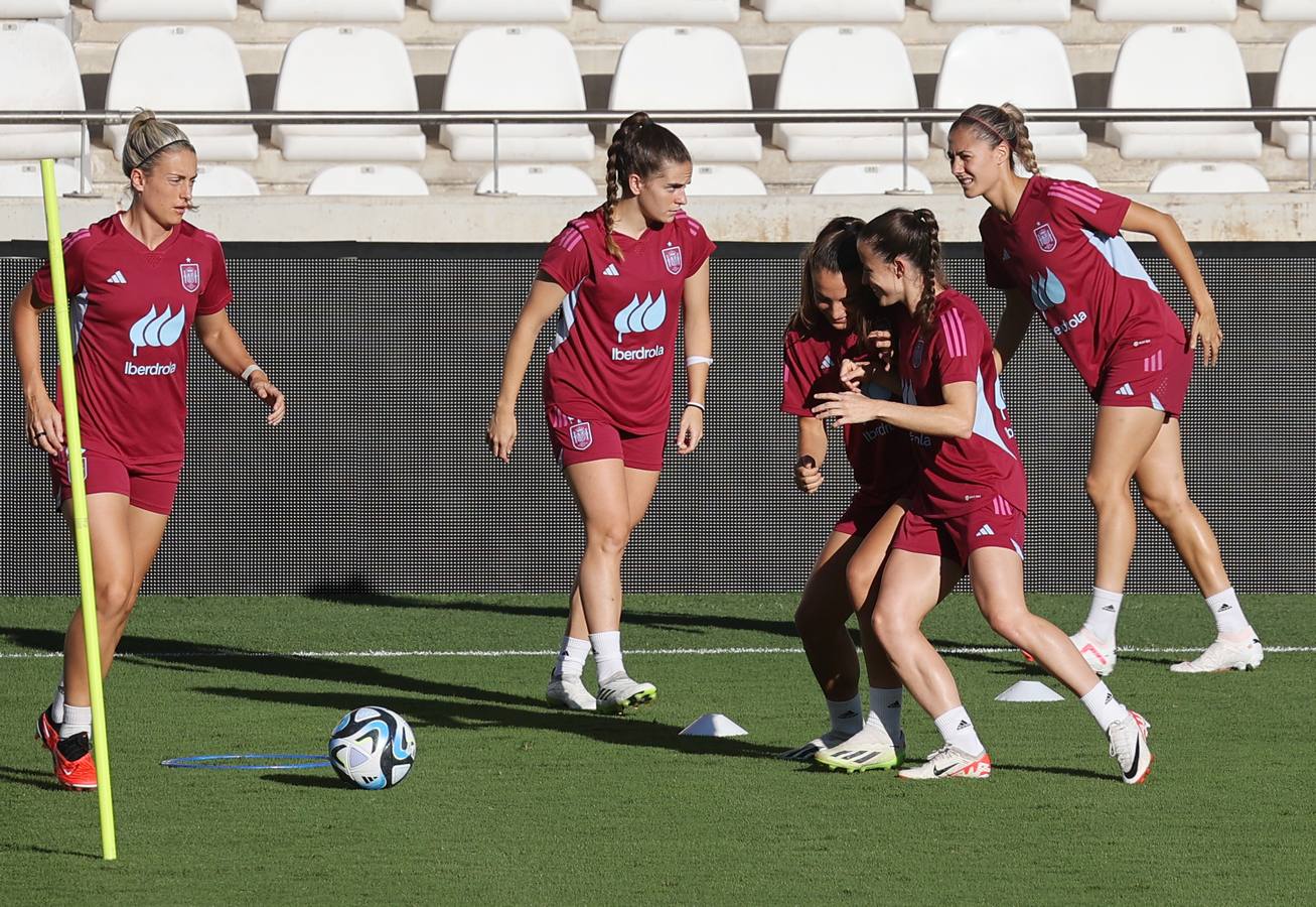 Las mejores imágenes del entrenamiento de España en El Arcángel