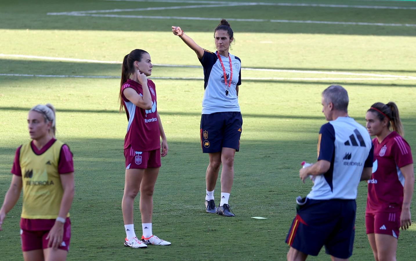 Las mejores imágenes del entrenamiento de España en El Arcángel