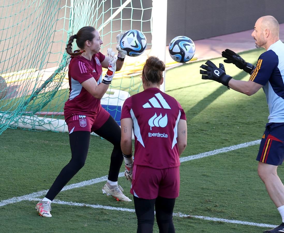Las mejores imágenes del entrenamiento de España en El Arcángel